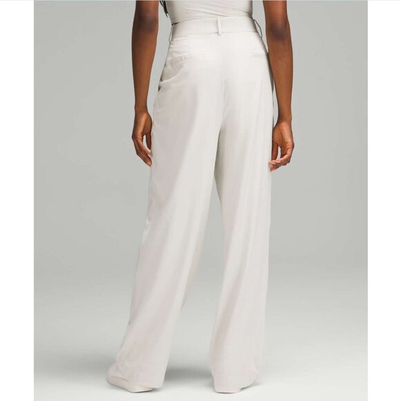 lululemon athletica White Wide-Leg Trousers - Picture 3 of 8